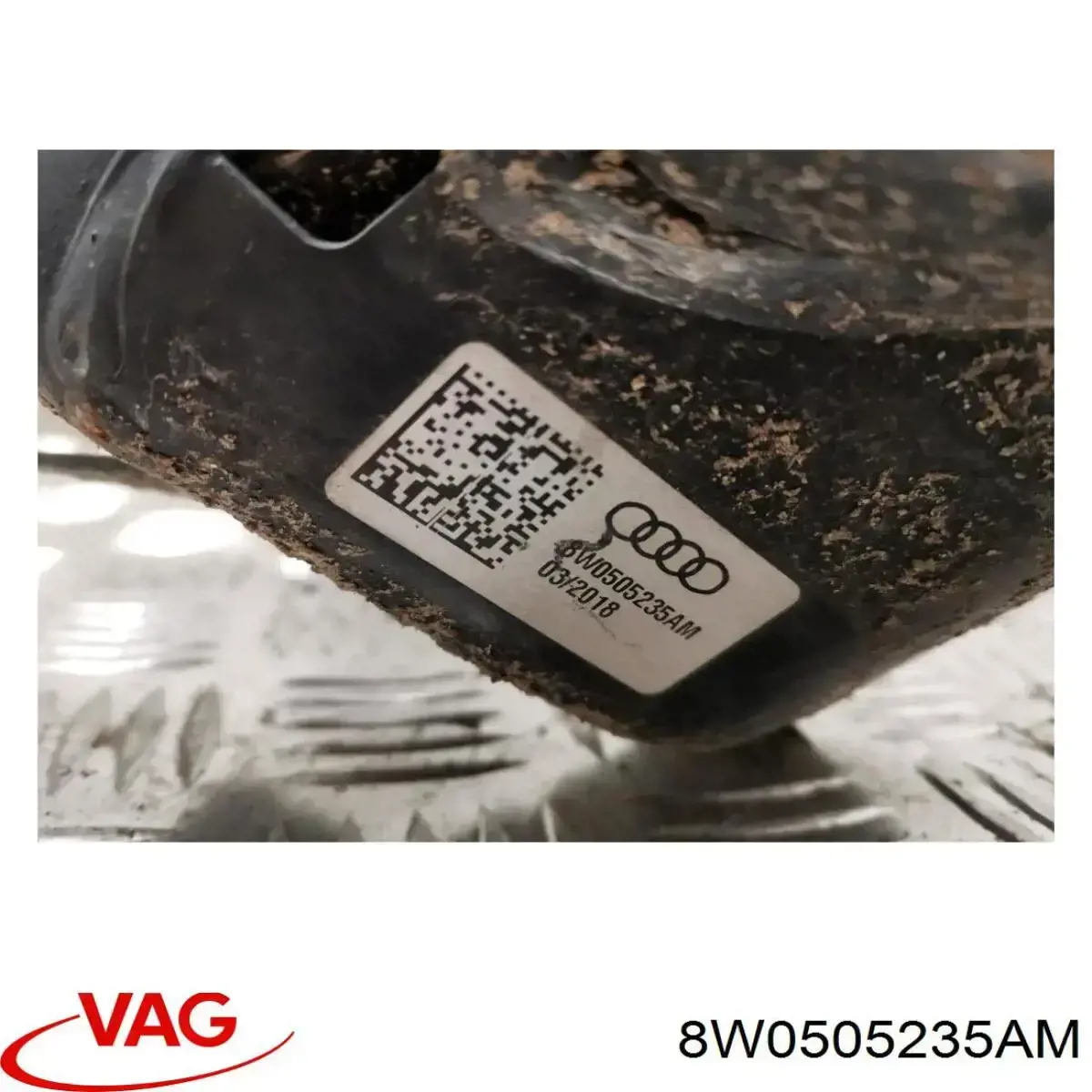 Балка задня 8W0505235AL VAG
