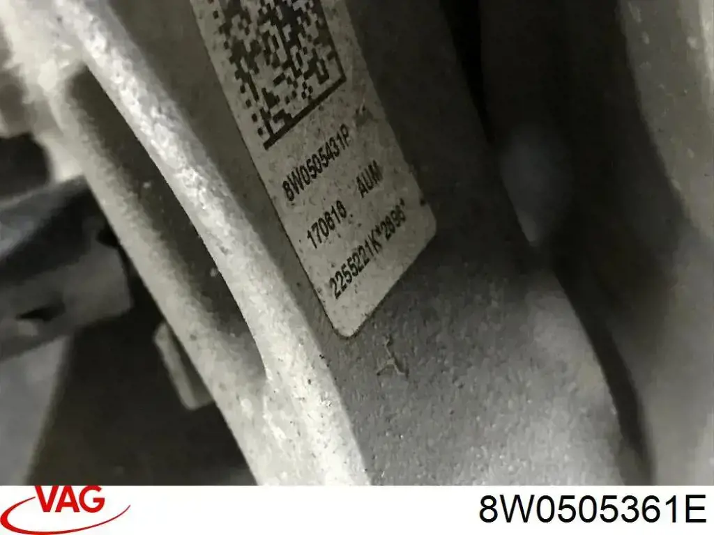 Балансир задній нижній, лівий VAG 8W0505361E