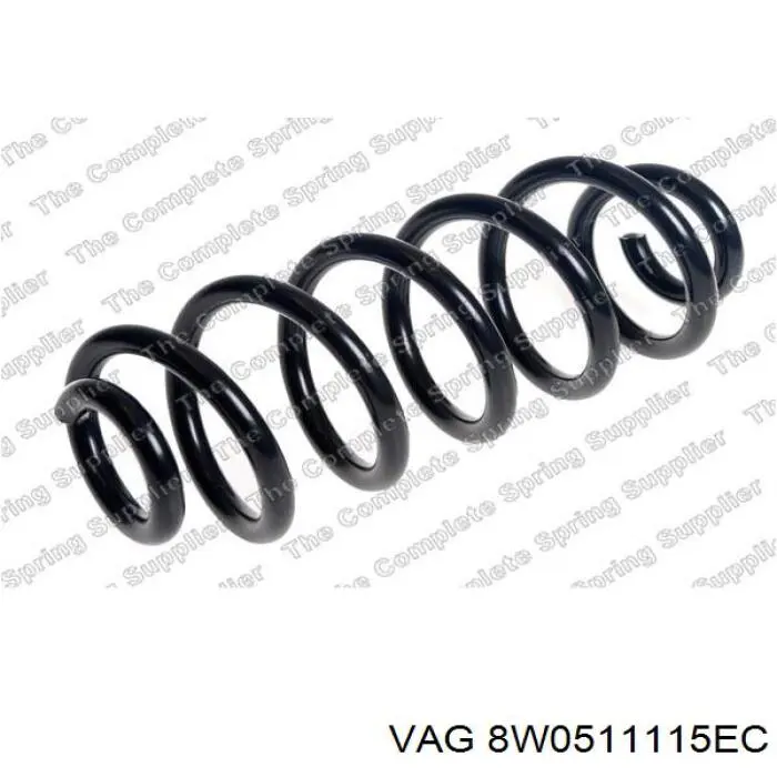 8W0511115EC VAG Пружина підвіски задня