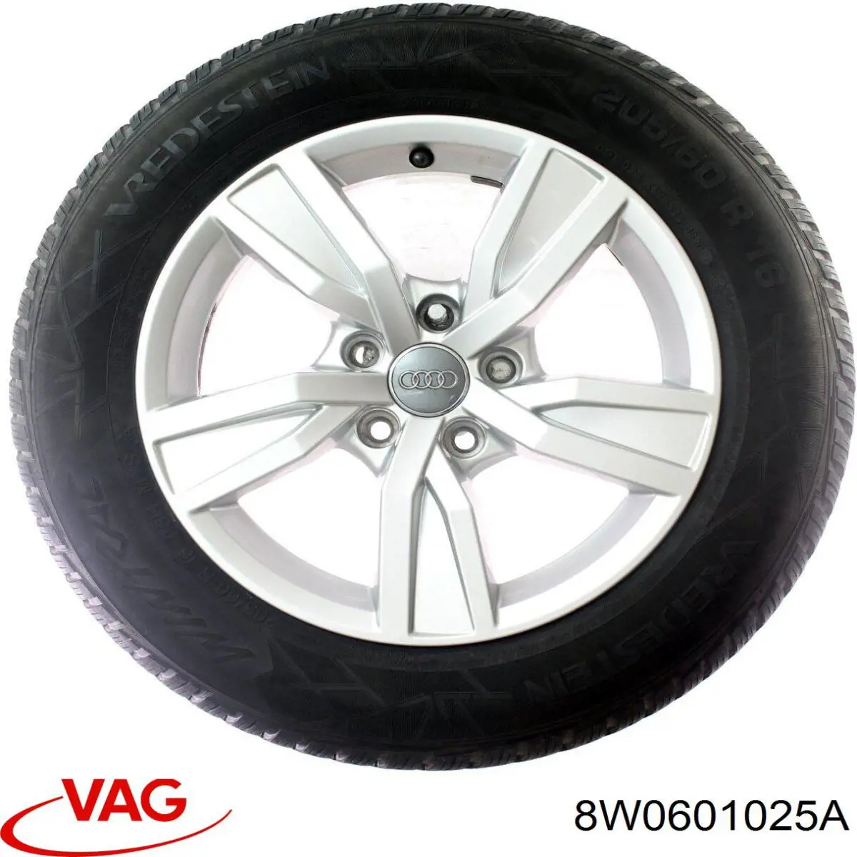 Диски колісні литі (легкосплавні, титанові) VAG 8W0601025A ціна, від 748.74 USD