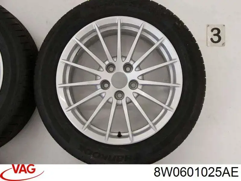 8W0601025AE VAG Диски колісні литі (легкосплавні, титанові)