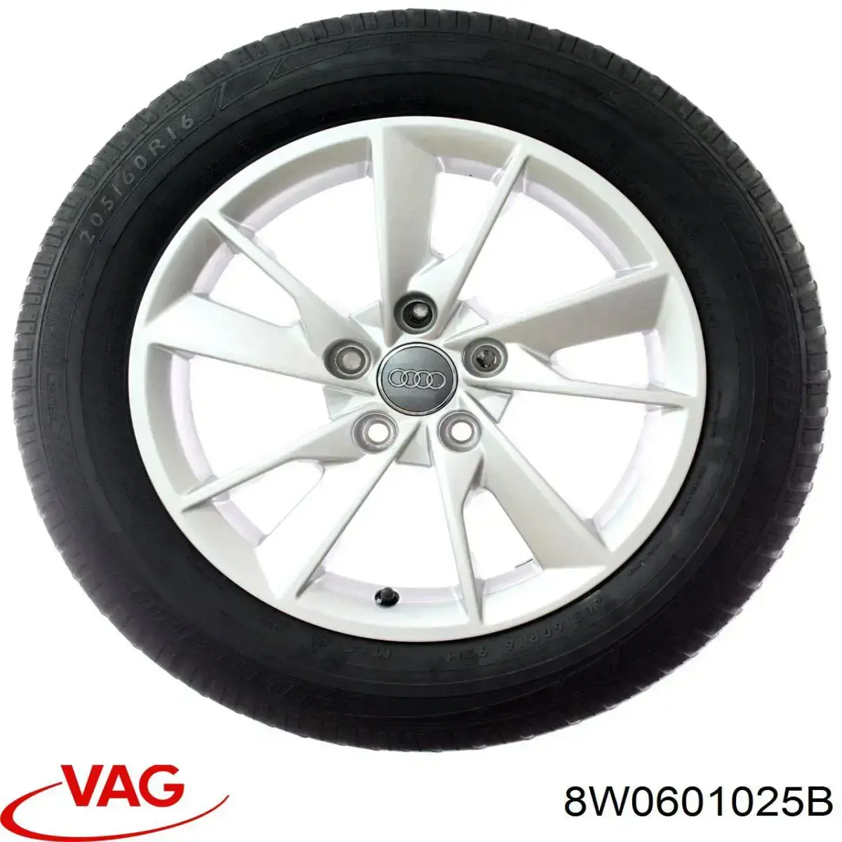Диски колісні литі (легкосплавні, титанові) VAG 8W0601025B ціна, від 99.47 USD