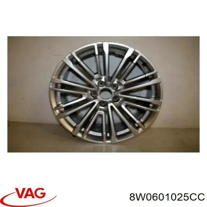 Диски колісні литі (легкосплавні, титанові) VAG 8W0601025CC ціна, від  USD