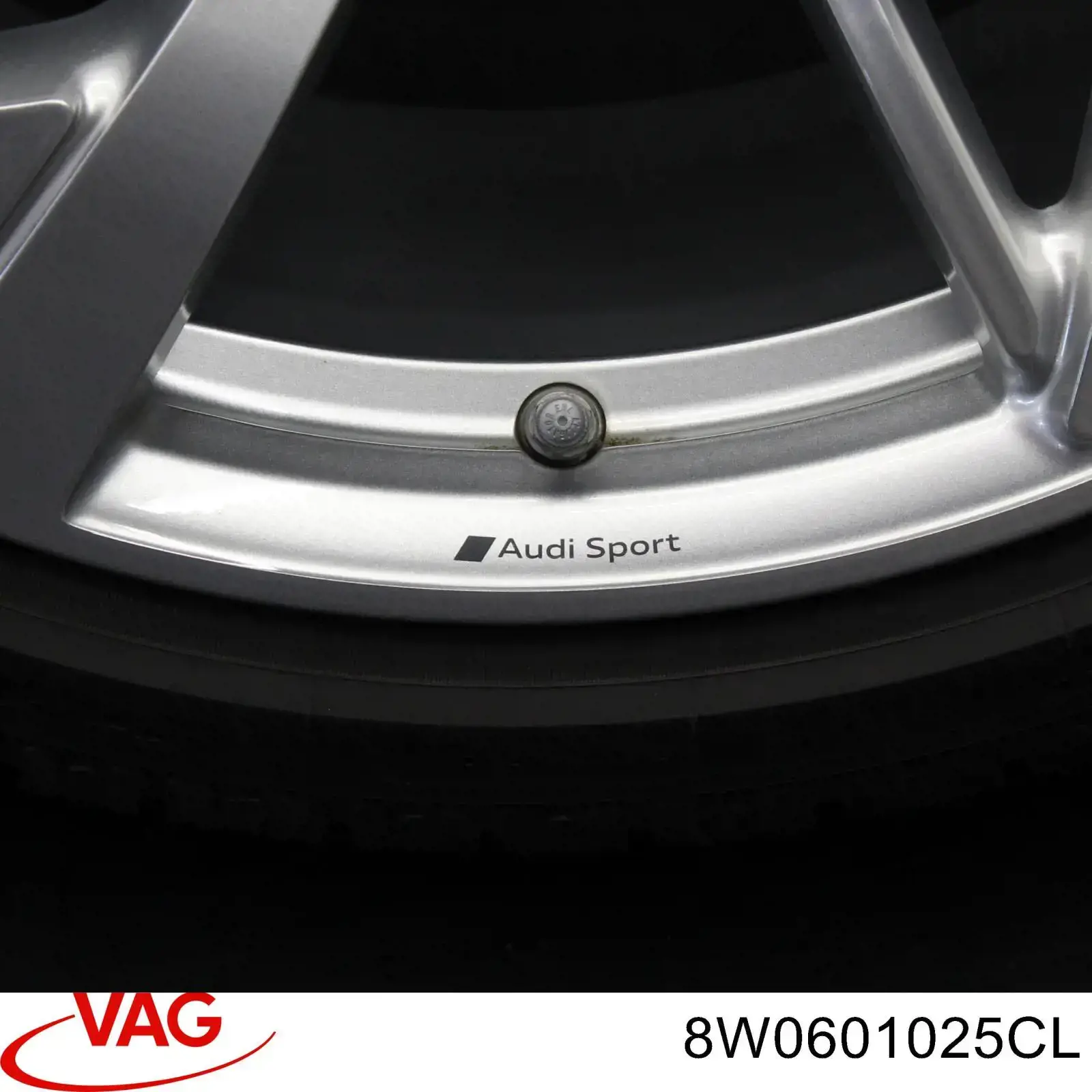 8W0601025CL VAG Диски колісні литі (легкосплавні, титанові)