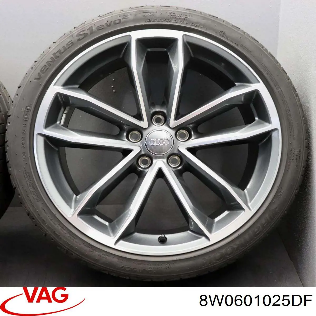 Диски колісні литі (легкосплавні, титанові) VAG 8W0601025DF ціна, від 468.75 USD