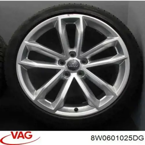 Диски колісні литі (легкосплавні, титанові) 8W0601025DG VAG