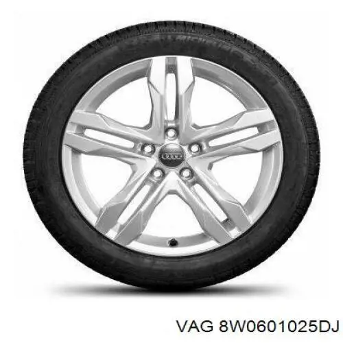 Диски колісні литі (легкосплавні, титанові) VAG 8W0601025DJ ціна, від 628.78 USD