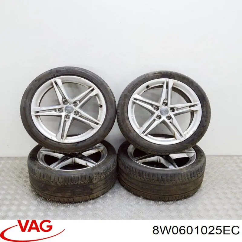 Диски колісні литі (легкосплавні, титанові) VAG 8W0601025EC ціна, від 141.24 USD