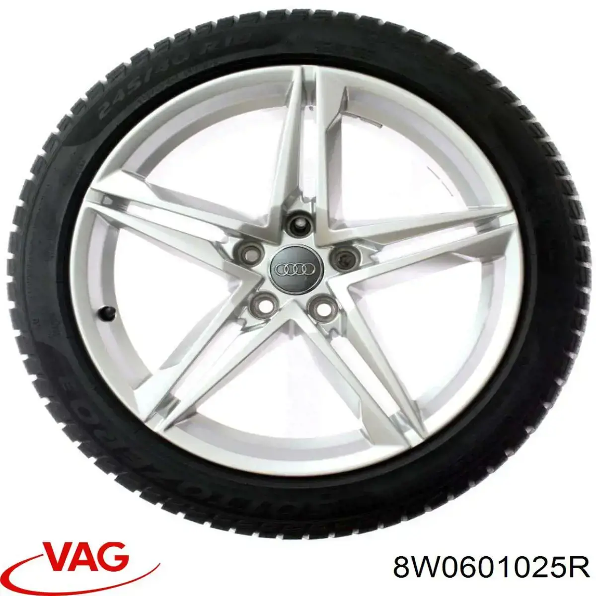 Диски колісні литі (легкосплавні, титанові) VAG 8W0601025R ціна, від 141.24 USD
