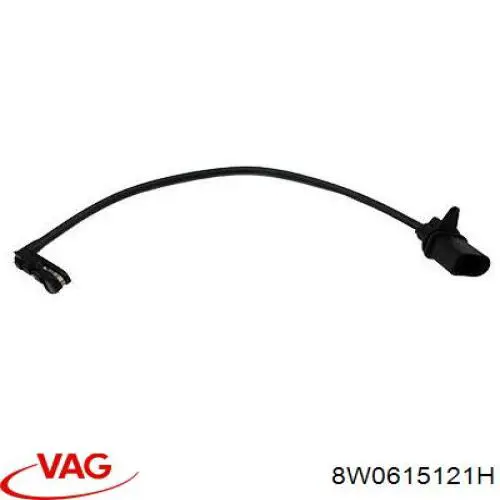 Датчик зносу гальмівних колодок, передній VAG 8W0615121H