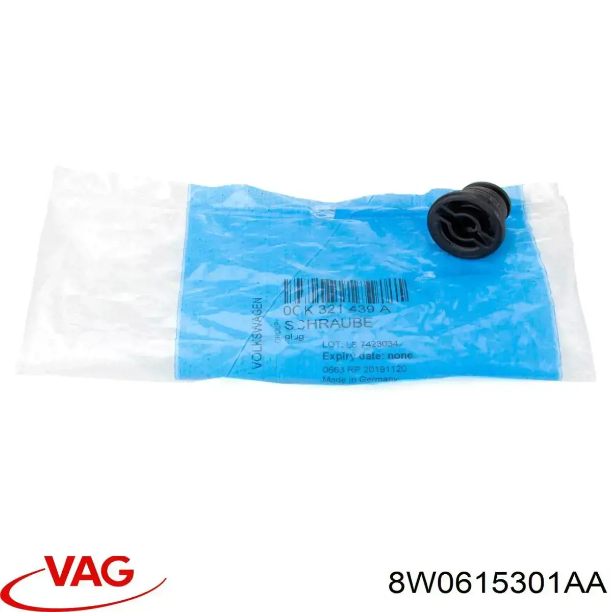 Гальмівні диски передні 8W0615301AA VAG