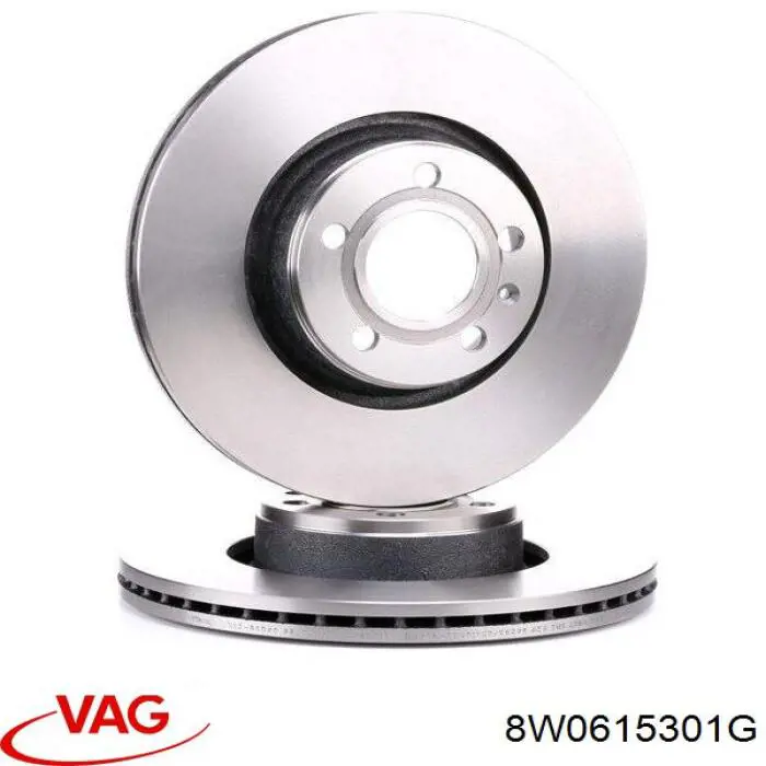 Диск переднього гальма VAG 8W0615301G ціна, від 12.67 USD