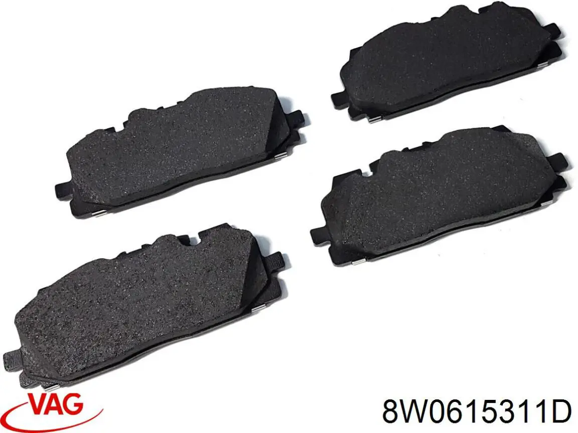 Купити 8W0615311D VAG Захист гальмівного диска, переднього, лівого