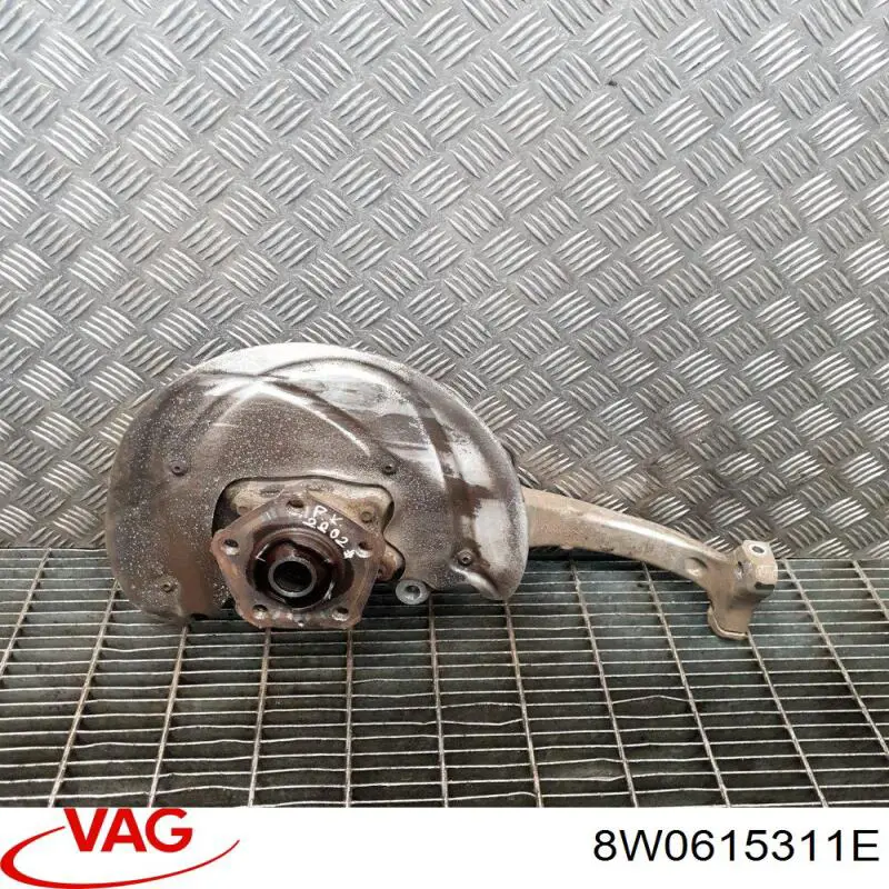 Захист гальмівного диска, переднього, лівого 8W0615311E VAG