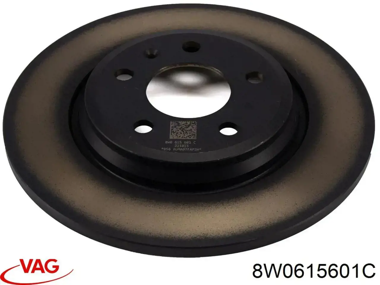 Купити 8W0615601C VAG Диск заднього гальма