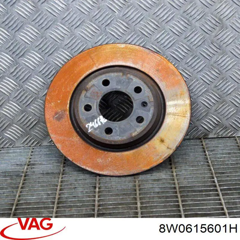 Купити 8W0615601H VAG Диск заднього гальма