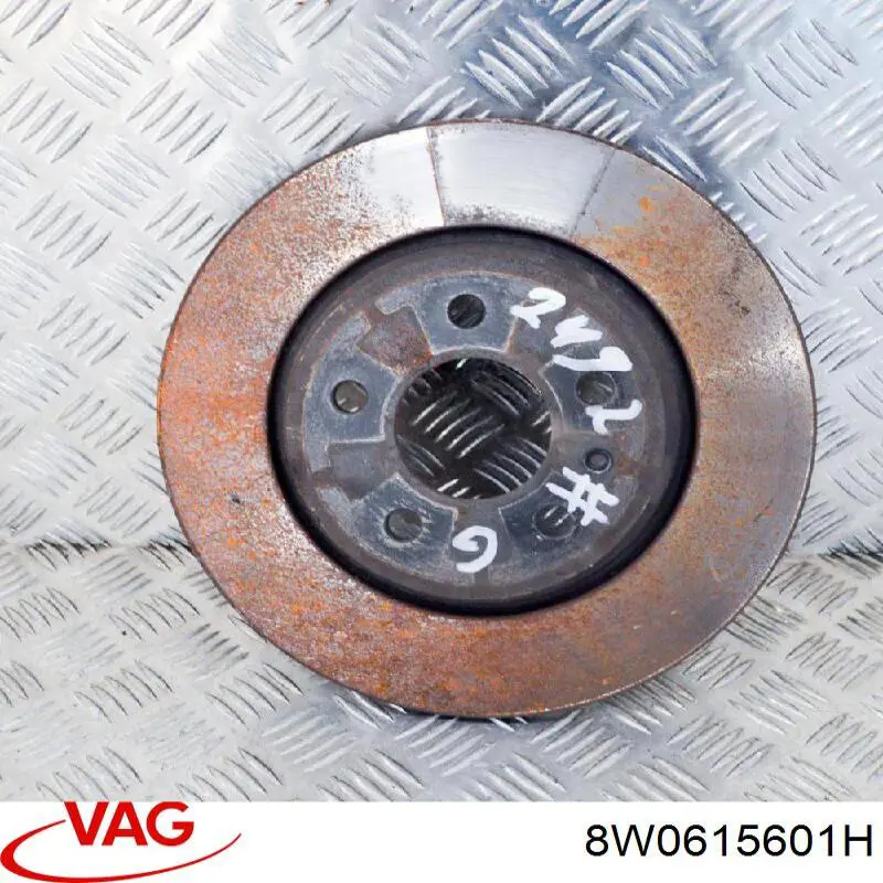 Гальмівні диски 8W0615601H VAG