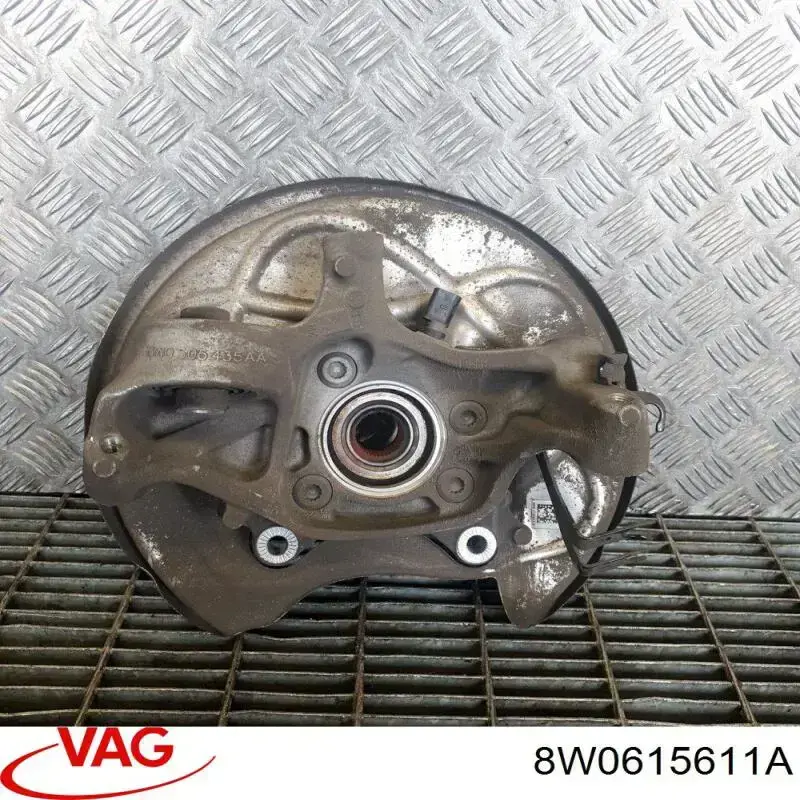 Купити 8W0615611E VAG Захист гальмівного диска заднього, лівого