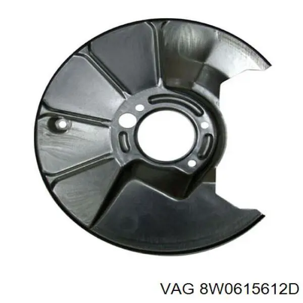 Захист гальмівного диска заднього, правого VAG 8W0615612D ціна, від 2.03 USD