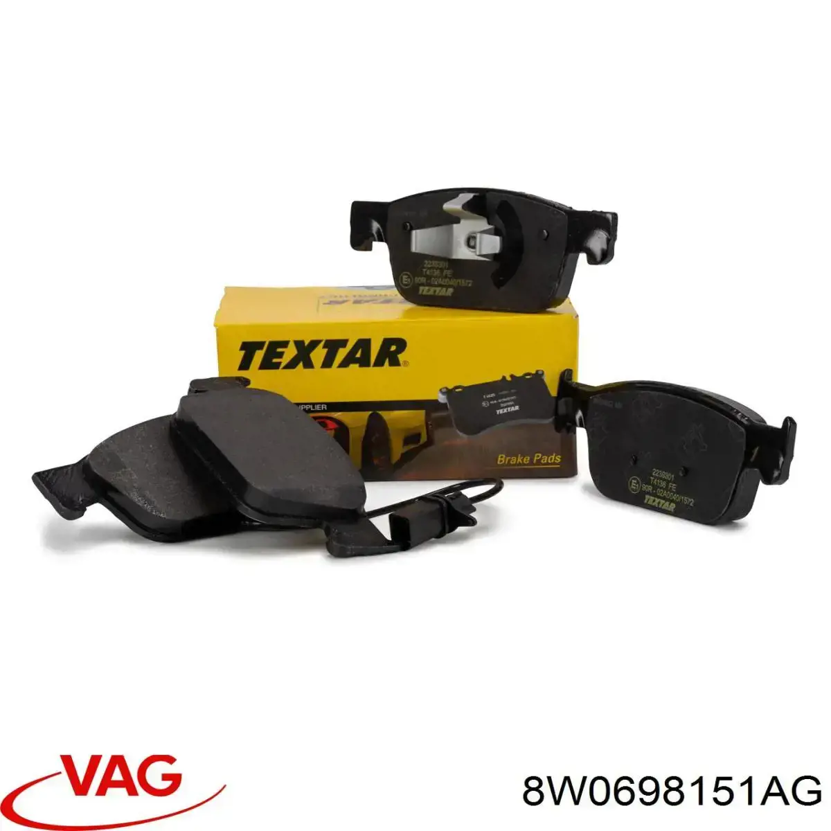 Тормозні колодки VAG 8W0698151AG