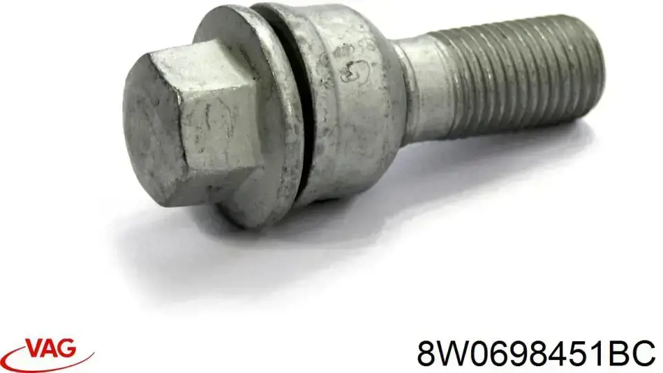 Колодки гальмові задні, дискові 8W0698451BC VAG