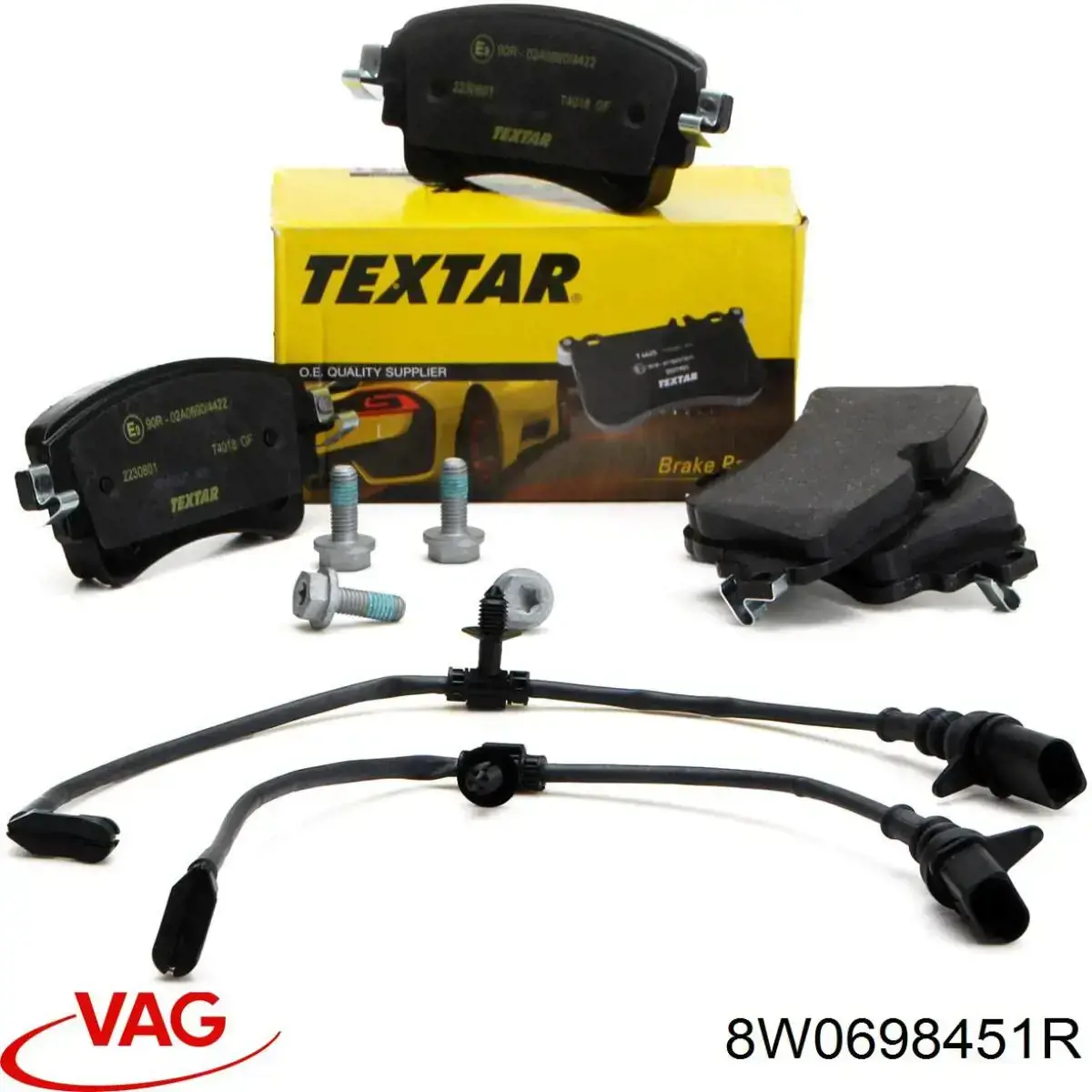 Купити 8W0698451R VAG Задні колодки