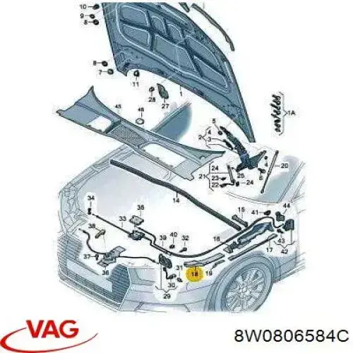 8W0806584C VAG 