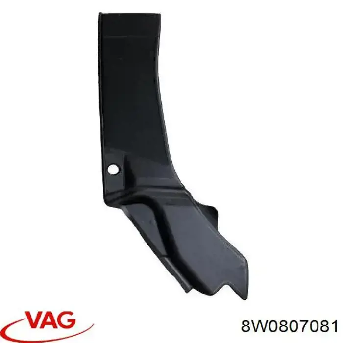 8W0807081 VAG Накладка верхня передній панелі / супорта радіатора