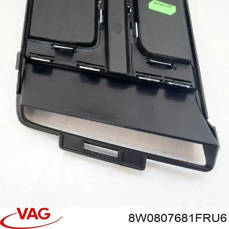 Купити 8W0807681FRU6 VAG Заглушка, решітка протитуманних фар бампера переднього, ліва