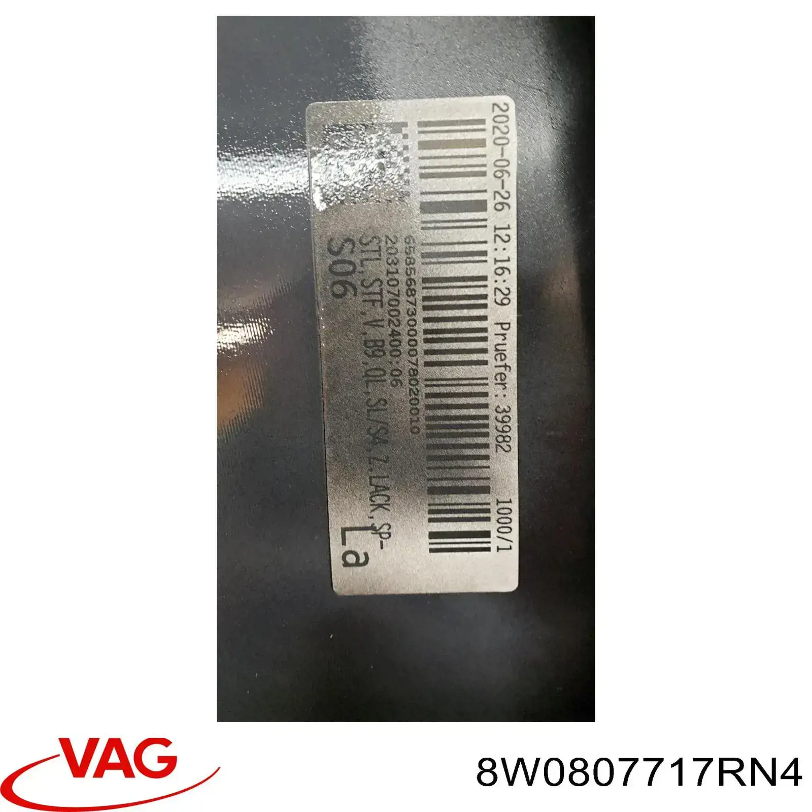 Купити 8W0807717RN4 VAG Спойлер заднього бампера