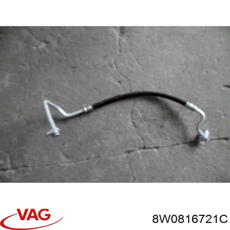 Купити 8W0816721C VAG Шланг кондиціонера, від компресора до радіатора