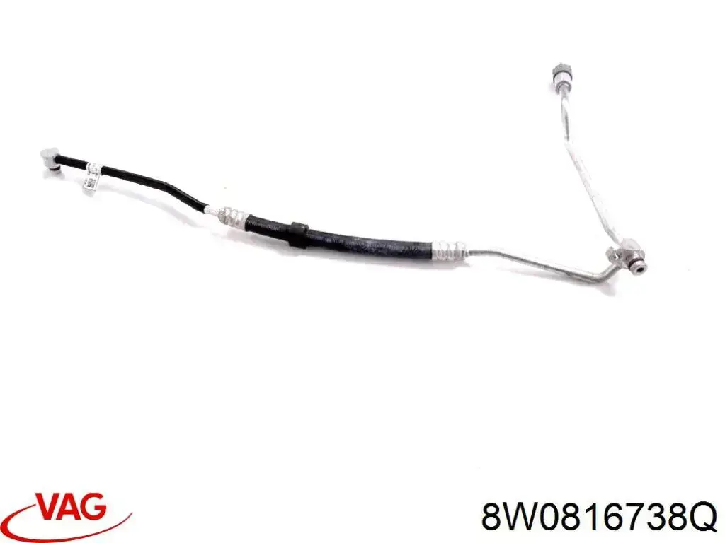Купити 8W0816738P VAG Шланг кондиціонера, від випарника до компресора