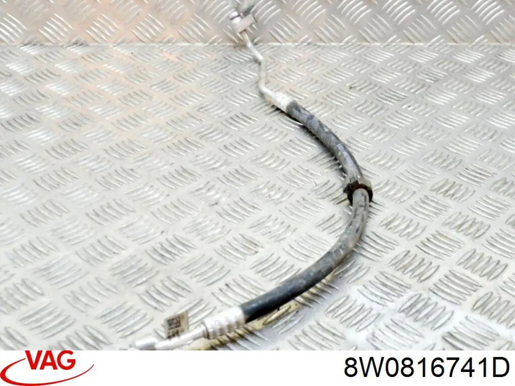 8W0816741D VAG Шланг кондиціонера, від радіатора до випарника
