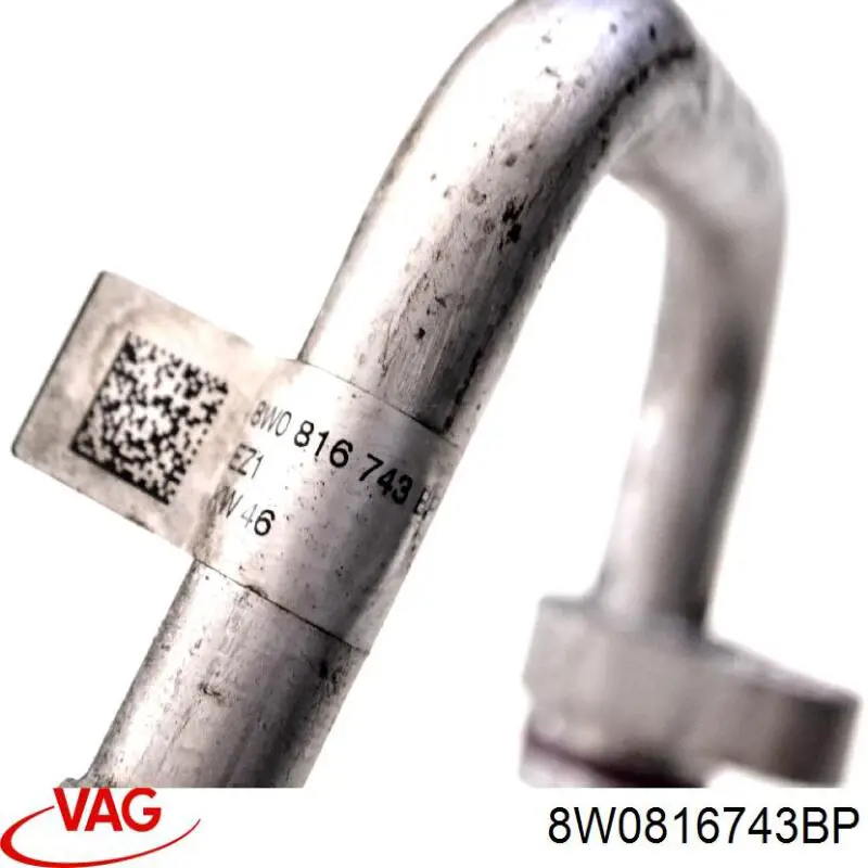 Купити 8W0816743BP VAG Шланг кондиціонера, від випарника до компресора