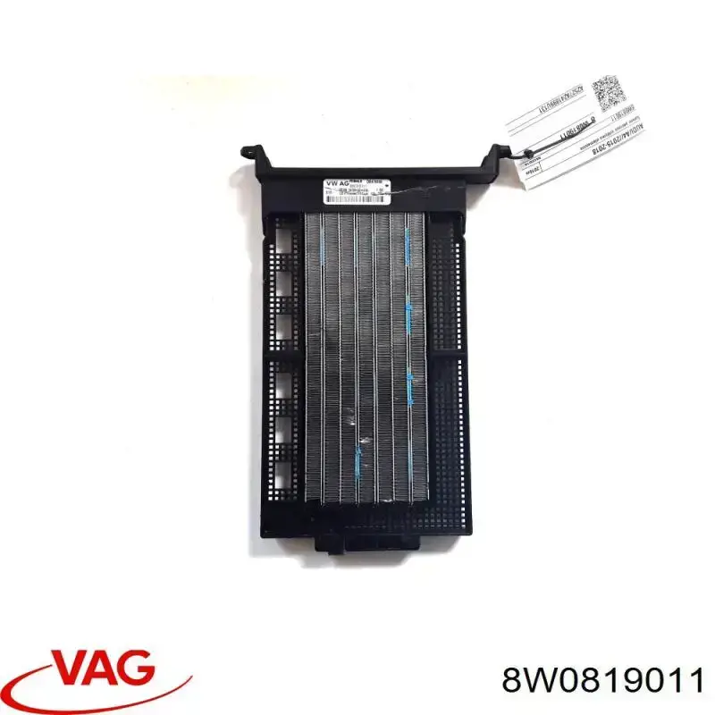 8W0819011 VAG Електропідігрівач повітря системи опалення салону
