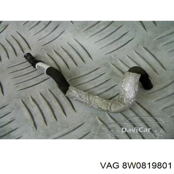 Повітропровід центральний VAG 8W0819801 ціна, від 5.62 USD