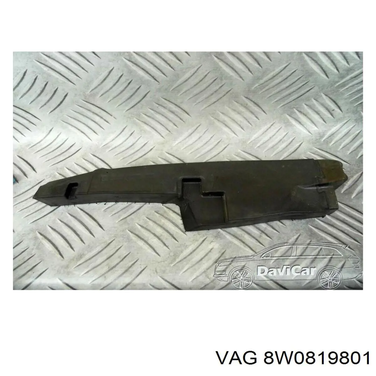 Повітропровід центральний VAG 8W0819801 ціна, від 5.62 USD