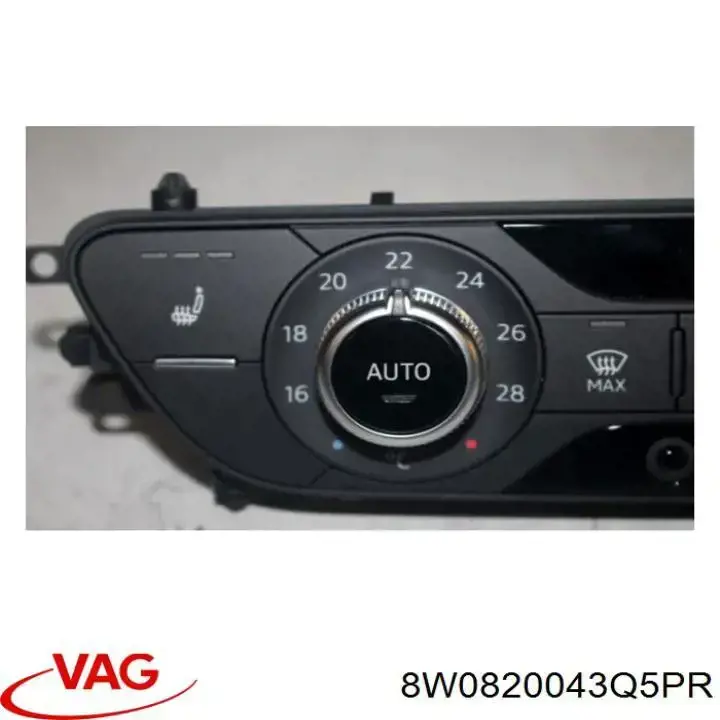 Купити 8W0820043Q5PR VAG Блок управління пічкою