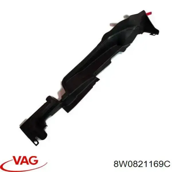 8W0821169C VAG Заглушка жабо збоку