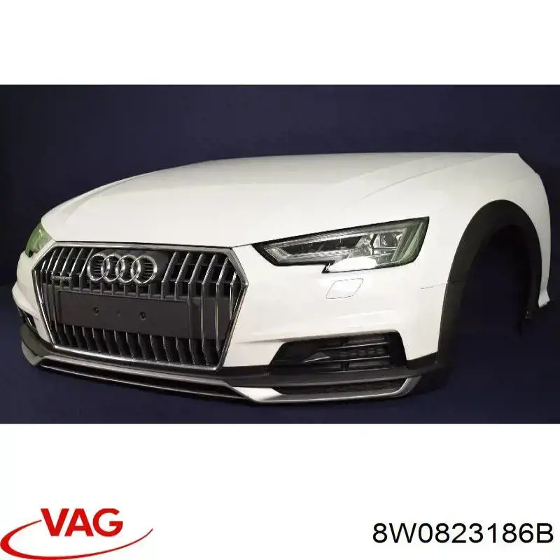 8W0823186B VAG Навішування і упор капота