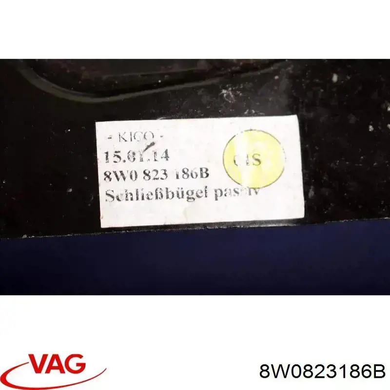 Стояк-гак замка капота VAG 8W0823186B ціна, від 12.67 USD