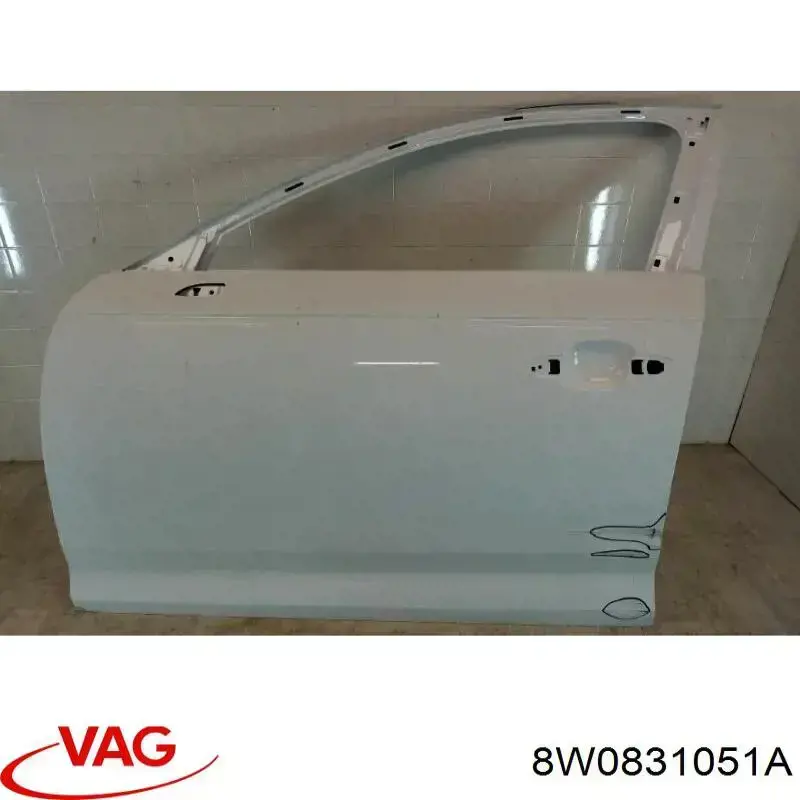 Двері передні, ліві VAG 8W0831051A ціна, від 441.99 USD