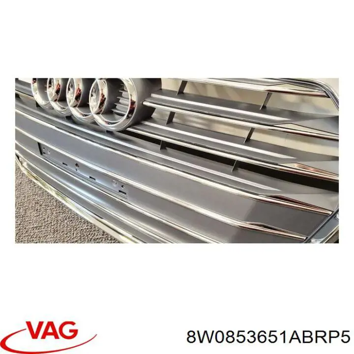 8W0853651ABRP5 VAG Решітка радіатора