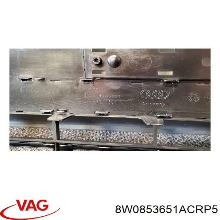 Облицювання радіатора VAG 8W0853651ACRP5 ціна, від 869.44 USD