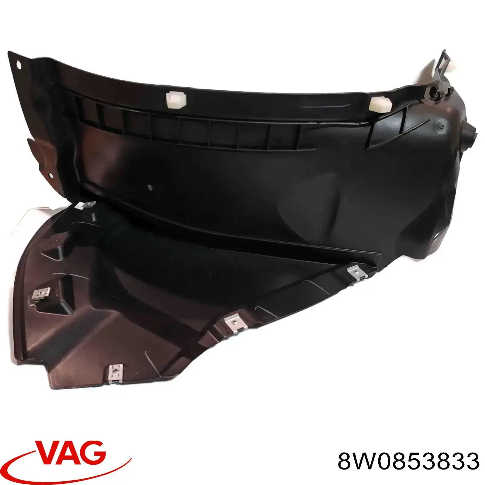 Купити 8W0853833 VAG Спойлер переднього бампера, лівий