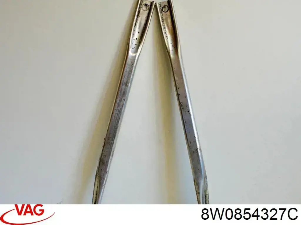 Молдинг лобового скла, лівий 8W0854327C VAG