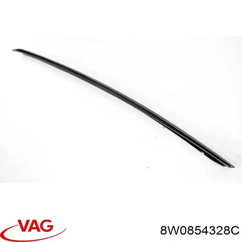 Молдинг лобового скла, правий 8W0854328C VAG