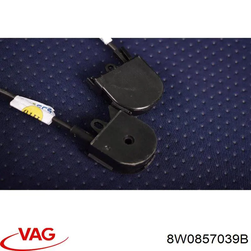 Повітропровід, розподільник повітря на консолі, центральний 8W0857039 VAG
