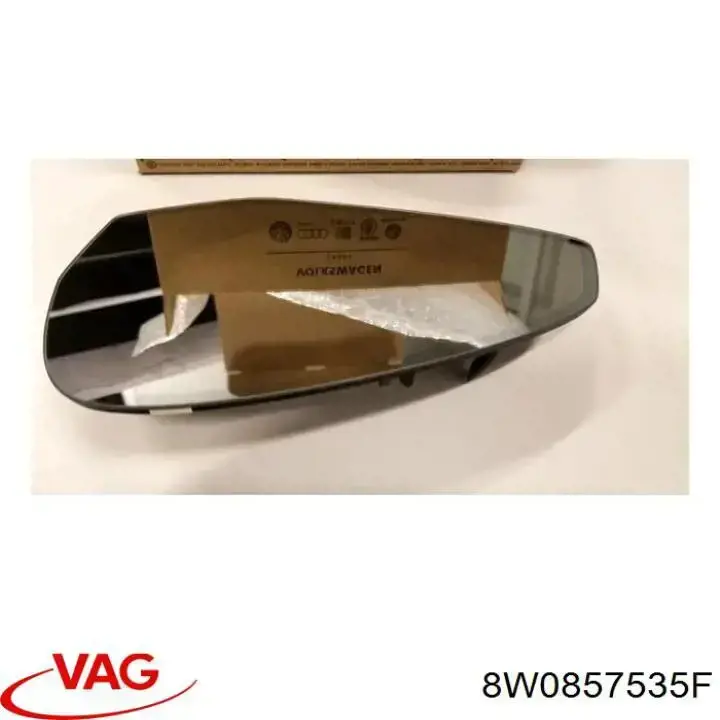 8W0857535F VAG Дзеркальний елемент лівий