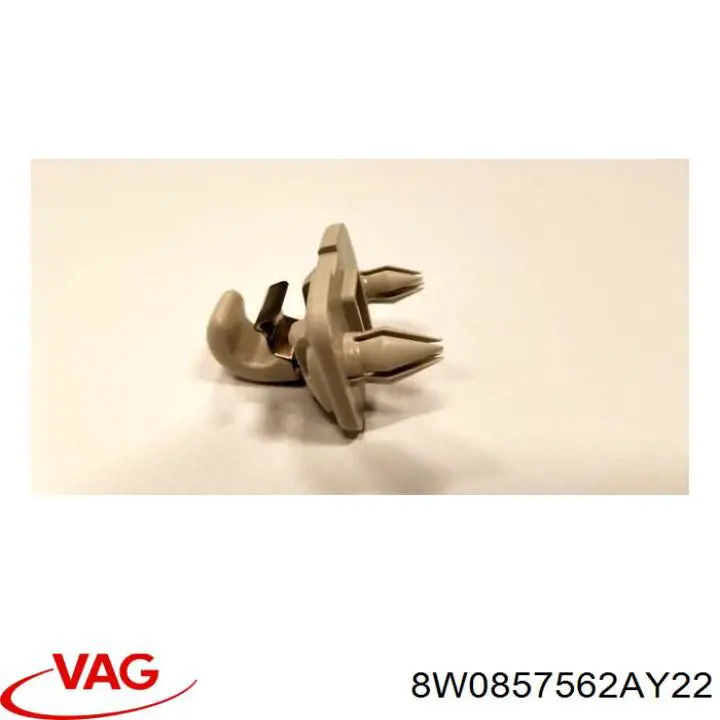 Фіксатор сонцезахисного козирка VAG 8U0857562AY22 ціна, від 23.45 USD